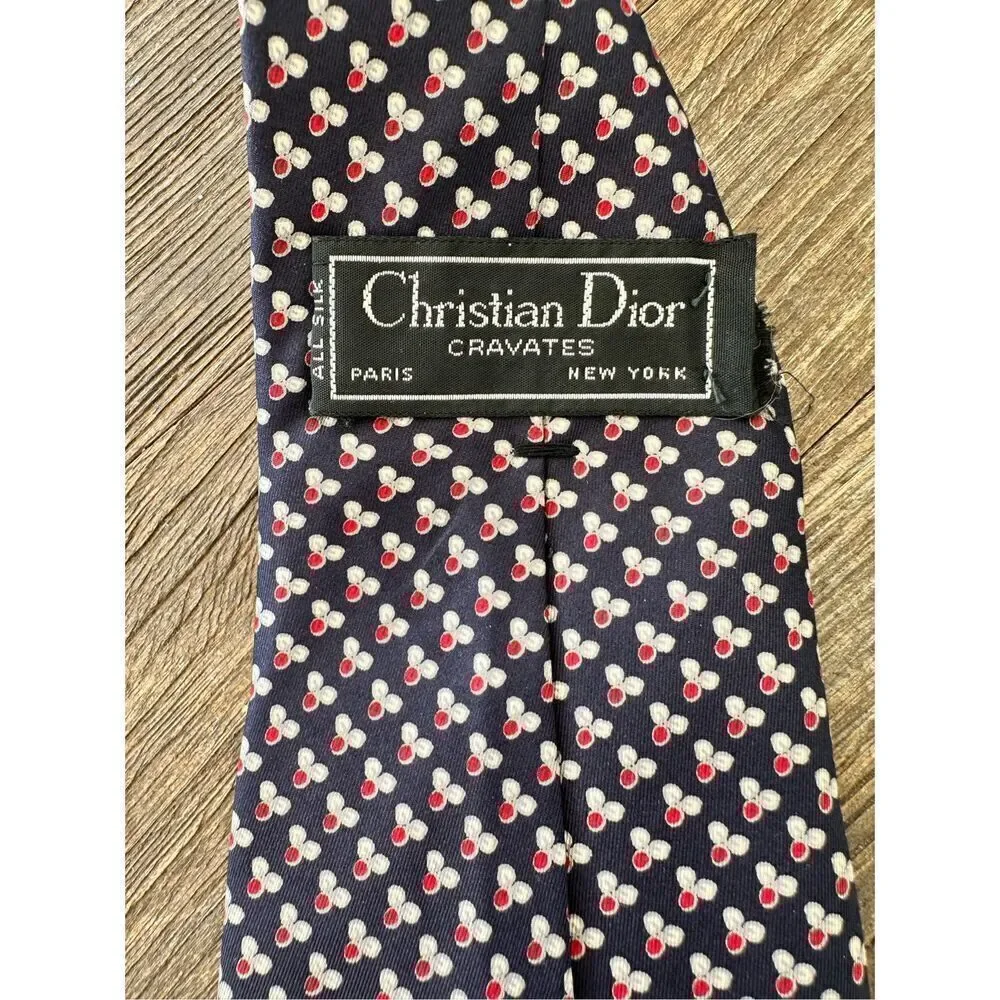 Vintage Christian Dior men’s tie, 100% silk